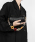 Color Chain Barrel Bag